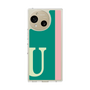 スリムプロテクションケース［ オリジナル - initial color line - U green ］