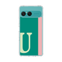 スリムプロテクションケース［ オリジナル - initial color line - U green ］