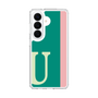 スリムプロテクションケース［ オリジナル - initial color line - U green ］