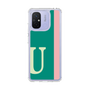 スリムプロテクションケース［ オリジナル - initial color line - U green ］