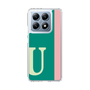 スリムプロテクションケース［ オリジナル - initial color line - U green ］