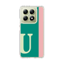 スリムプロテクションケース［ オリジナル - initial color line - U green ］