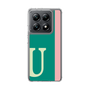 スリムプロテクションケース［ オリジナル - initial color line - U green ］