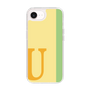 スリムプロテクションケース［ オリジナル - initial color line - U yellow ］
