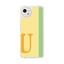 スリムプロテクションケース［ オリジナル - initial color line - U yellow ］