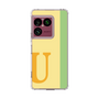 スリムプロテクションケース［ オリジナル - initial color line - U yellow ］