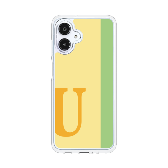 スリムプロテクションケース［ オリジナル - initial color line - U yellow ］