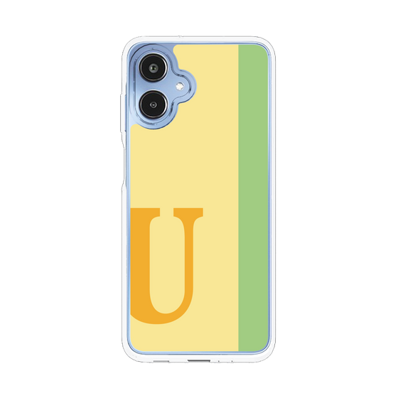 スリムプロテクションケース［ オリジナル - initial color line - U yellow ］