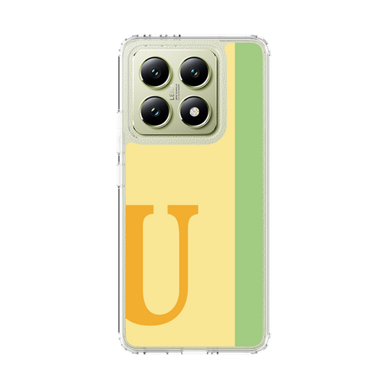 スリムプロテクションケース［ オリジナル - initial color line - U yellow ］