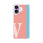 スリムプロテクションケース［ オリジナル - initial color line - V pink ］