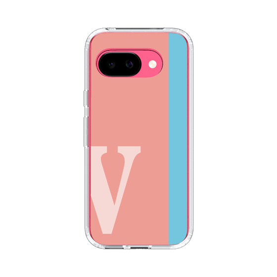 スリムプロテクションケース［ オリジナル - initial color line - V pink ］