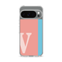 スリムプロテクションケース［ オリジナル - initial color line - V pink ］
