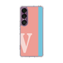 スリムプロテクションケース［ オリジナル - initial color line - V pink ］
