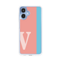 スリムプロテクションケース［ オリジナル - initial color line - V pink ］