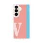 スリムプロテクションケース［ オリジナル - initial color line - V pink ］