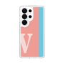 スリムプロテクションケース［ オリジナル - initial color line - V pink ］