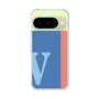 スリムプロテクションケース［ オリジナル - initial color line - V blue ］
