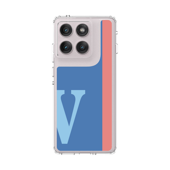 スリムプロテクションケース［ オリジナル - initial color line - V blue ］