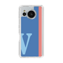 スリムプロテクションケース［ オリジナル - initial color line - V blue ］