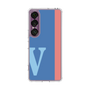 スリムプロテクションケース［ オリジナル - initial color line - V blue ］