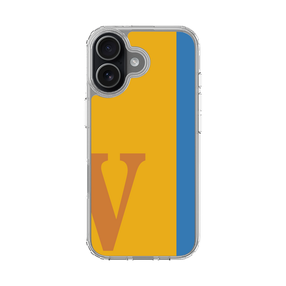 スリムプロテクションケース［ オリジナル - initial color line - V orange ］