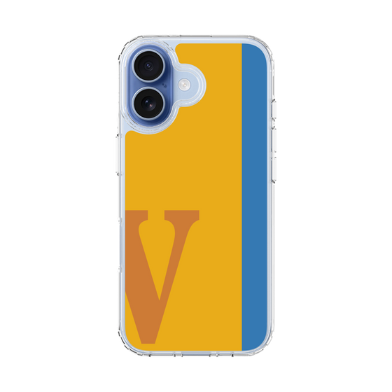 スリムプロテクションケース［ オリジナル - initial color line - V orange ］