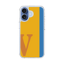 スリムプロテクションケース［ オリジナル - initial color line - V orange ］