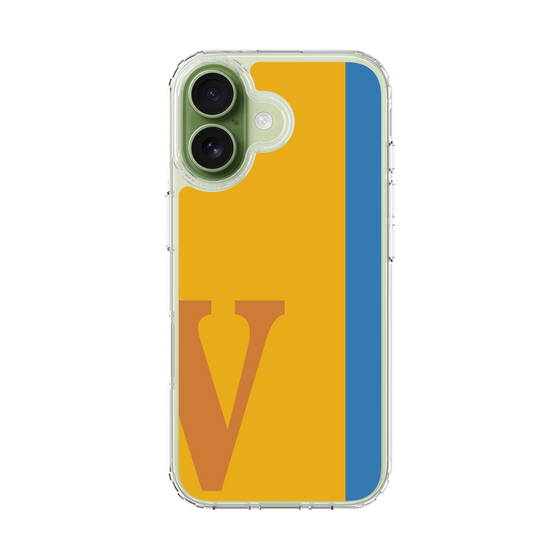 スリムプロテクションケース［ オリジナル - initial color line - V orange ］