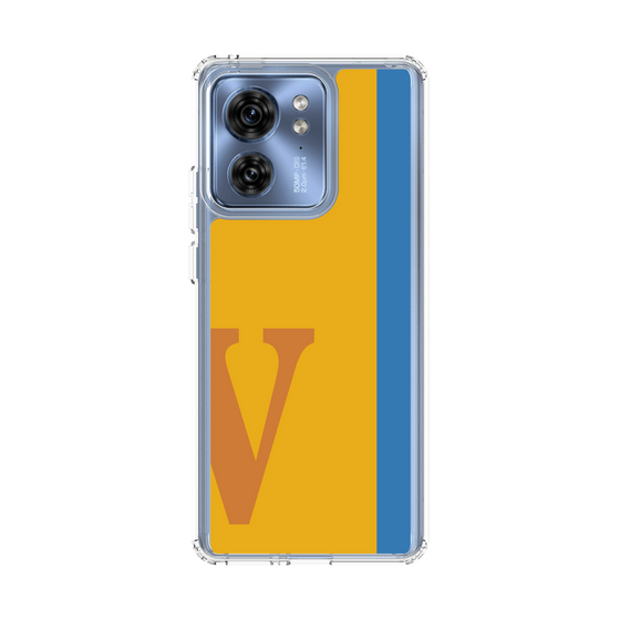 スリムプロテクションケース［ オリジナル - initial color line - V orange ］