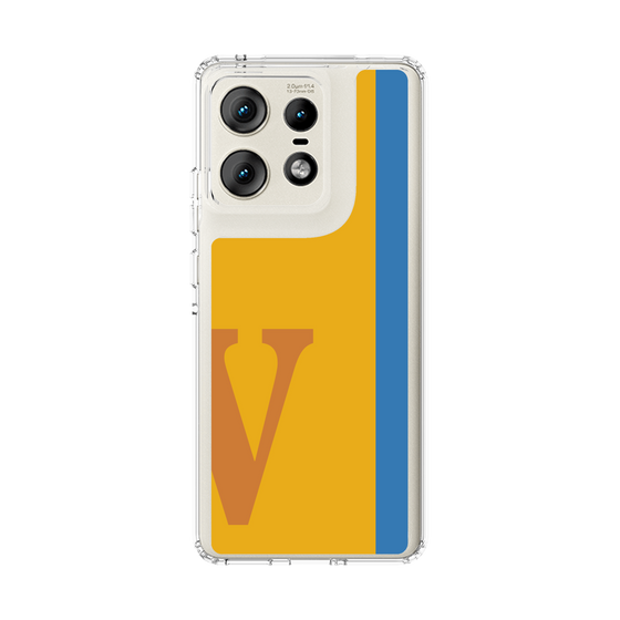 スリムプロテクションケース［ オリジナル - initial color line - V orange ］
