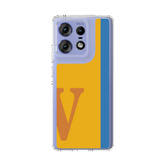 スリムプロテクションケース［ オリジナル - initial color line - V orange ］