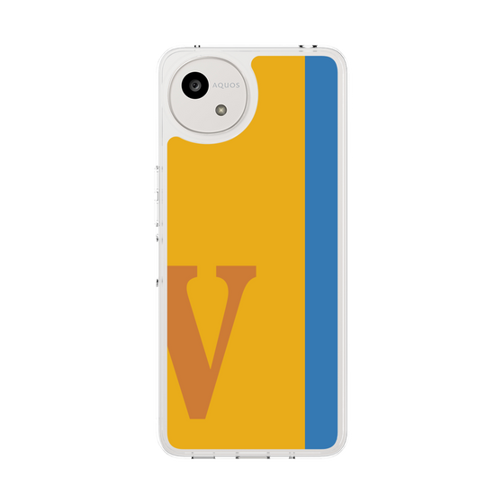 スリムプロテクションケース［ オリジナル - initial color line - V orange ］