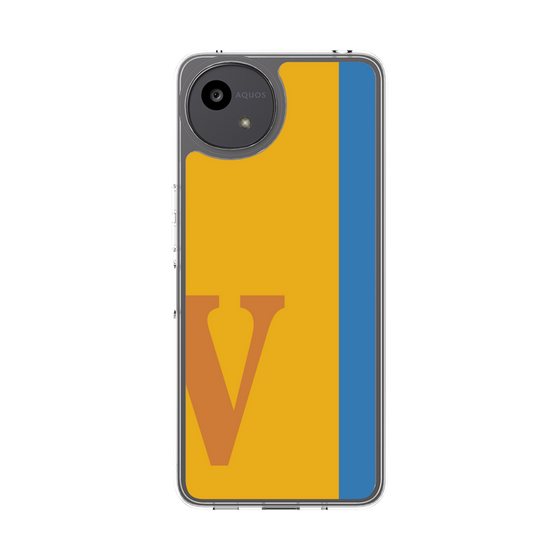 スリムプロテクションケース［ オリジナル - initial color line - V orange ］