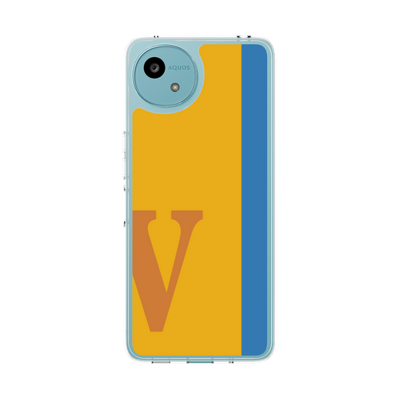 スリムプロテクションケース［ オリジナル - initial color line - V orange ］