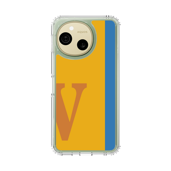 スリムプロテクションケース［ オリジナル - initial color line - V orange ］