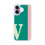スリムプロテクションケース［ オリジナル - initial color line - V green ］