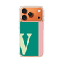 スリムプロテクションケース［ オリジナル - initial color line - V green ］