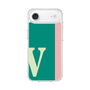 スリムプロテクションケース［ オリジナル - initial color line - V green ］