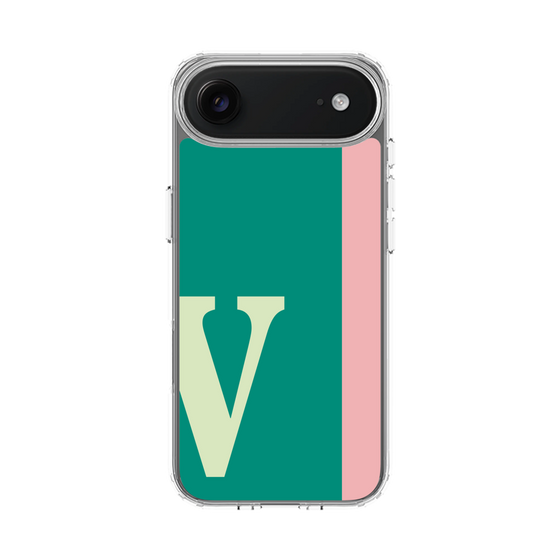 スリムプロテクションケース［ オリジナル - initial color line - V green ］