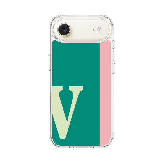 スリムプロテクションケース［ オリジナル - initial color line - V green ］