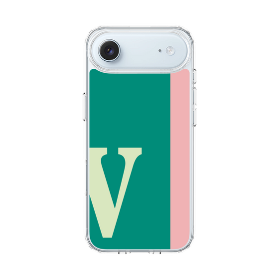 スリムプロテクションケース［ オリジナル - initial color line - V green ］