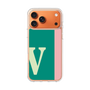 スリムプロテクションケース［ オリジナル - initial color line - V green ］