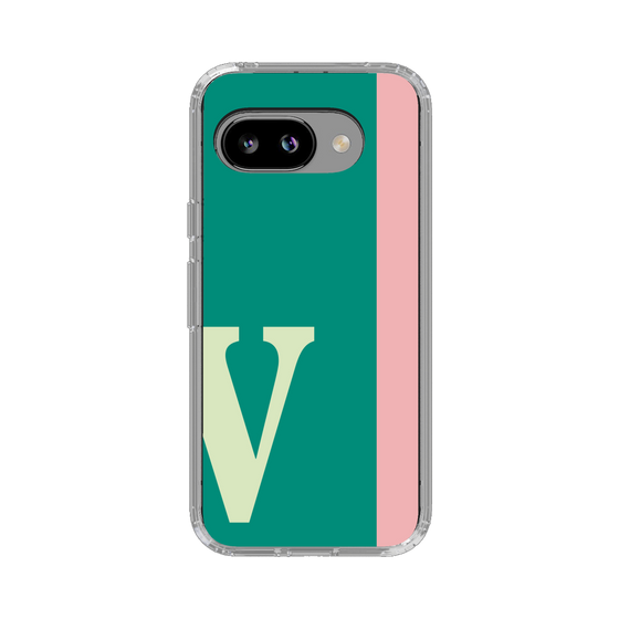 スリムプロテクションケース［ オリジナル - initial color line - V green ］