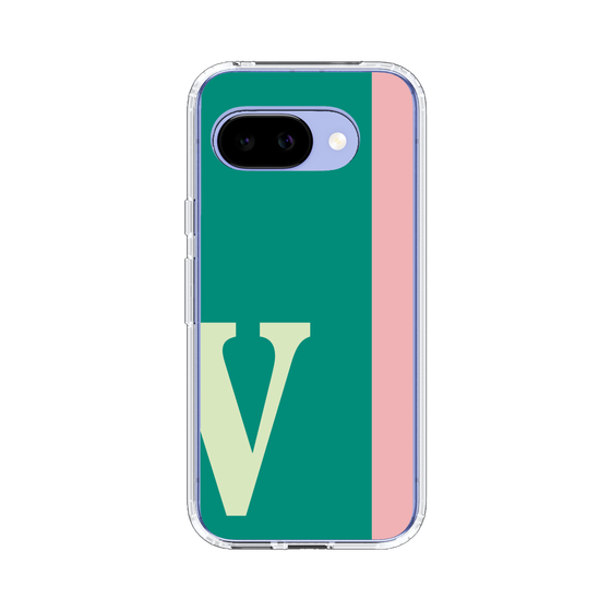 スリムプロテクションケース［ オリジナル - initial color line - V green ］