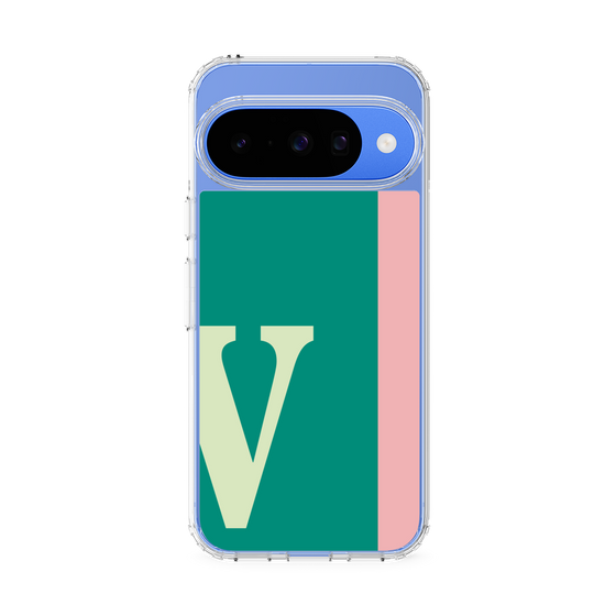 スリムプロテクションケース［ オリジナル - initial color line - V green ］