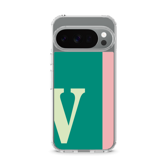スリムプロテクションケース［ オリジナル - initial color line - V green ］