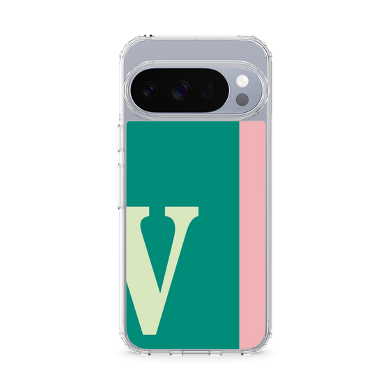 スリムプロテクションケース［ オリジナル - initial color line - V green ］