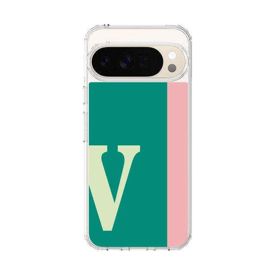 スリムプロテクションケース［ オリジナル - initial color line - V green ］