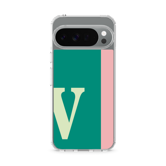 スリムプロテクションケース［ オリジナル - initial color line - V green ］