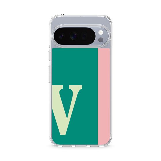 スリムプロテクションケース［ オリジナル - initial color line - V green ］
